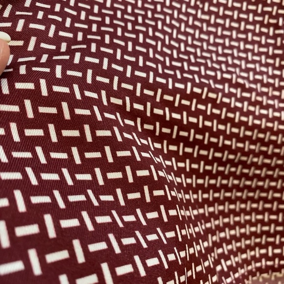 Judith & Charles Women’s Sleeveless Blouse Mathys Geo Print Plum New size 0-2 - Picture 12 of 12